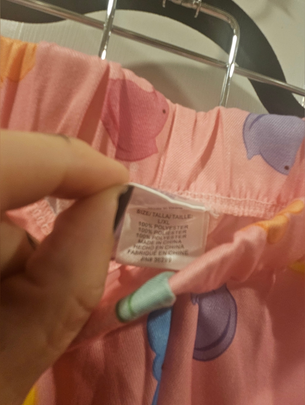 Peep Adult Women Pajama Pants L/xl - Picture 2 of 4